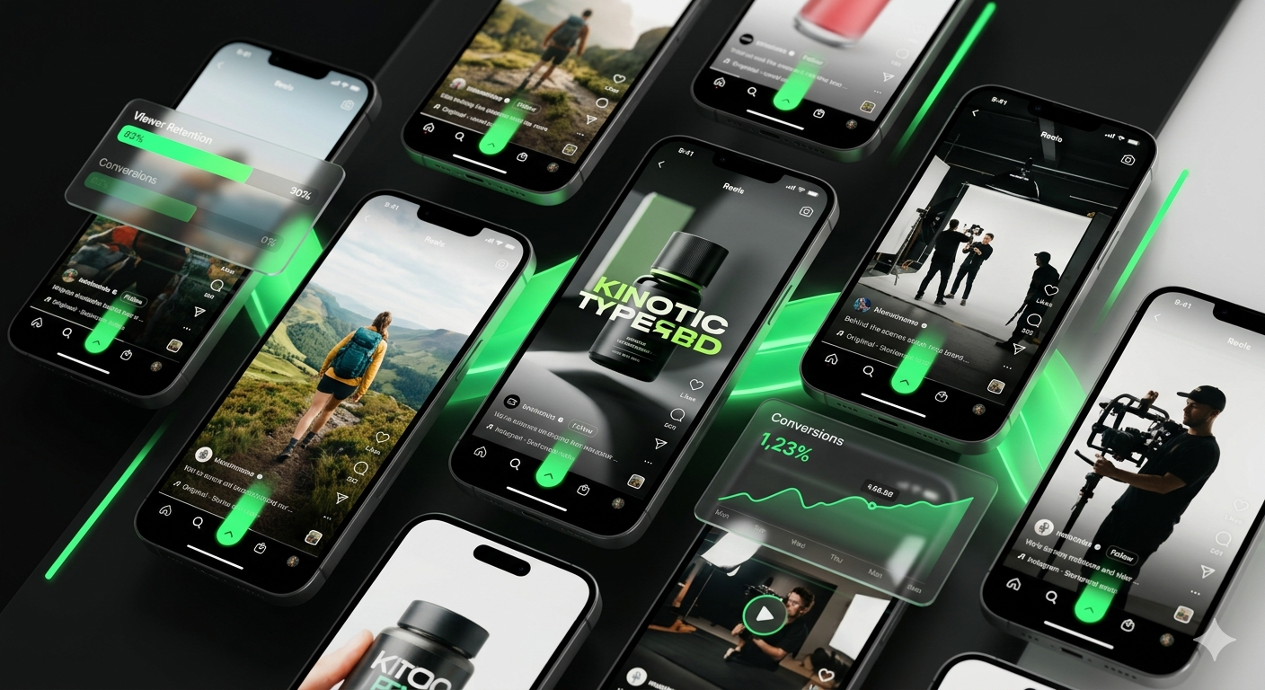 TikTok and Reels creative grid