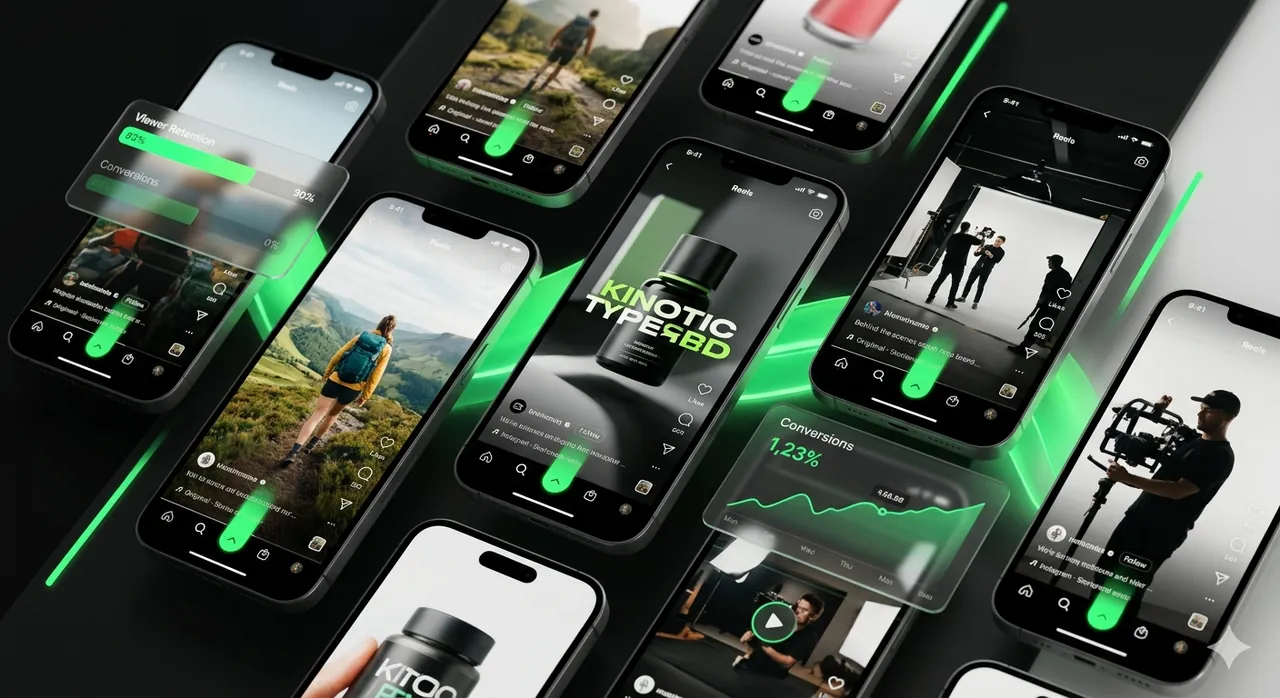 TikTok and Reels creative grid