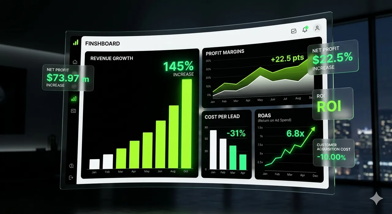 ROI dashboard